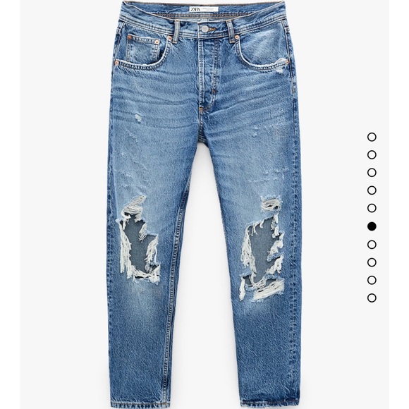 MENS ZARA JEANS SIZE 34 - Picture 2 of 9